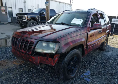 2004 Jeep Grand Cherokee Laredo z USA, uszkodzony, nr VIN 1J4GX48S74C278545